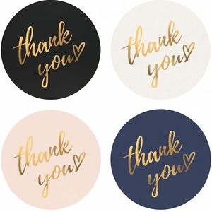 50pc thank you stickers!